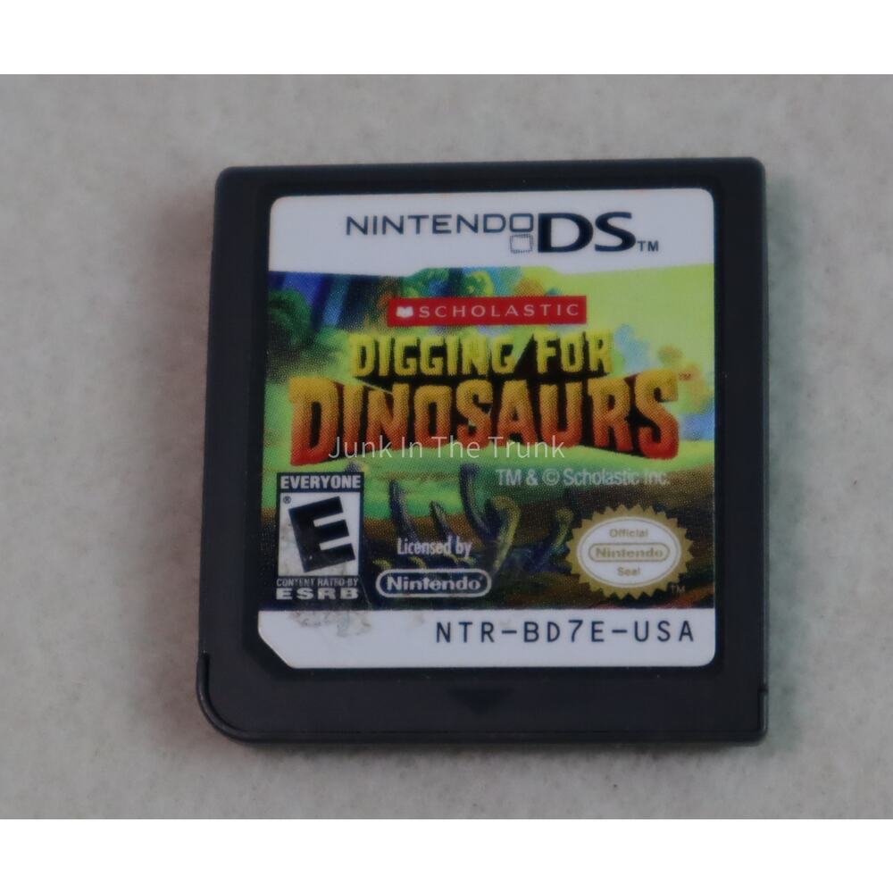 Nintendo DS  Digging for Dinosaurs (working)
